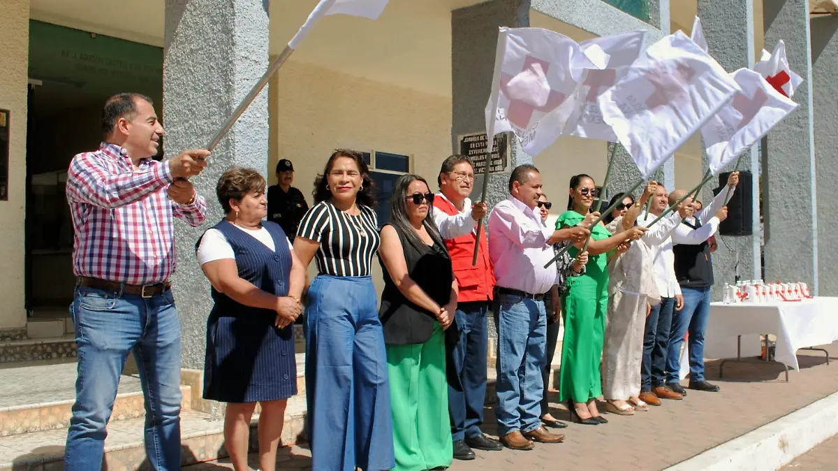 Banderazo de inicio de la colecta