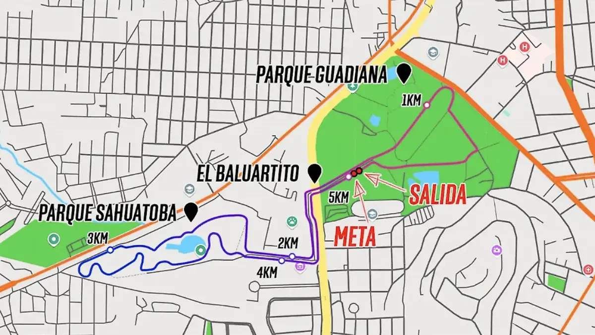¿Por dónde pasa la Carrera Colors 2026 de El Sol de Durango?