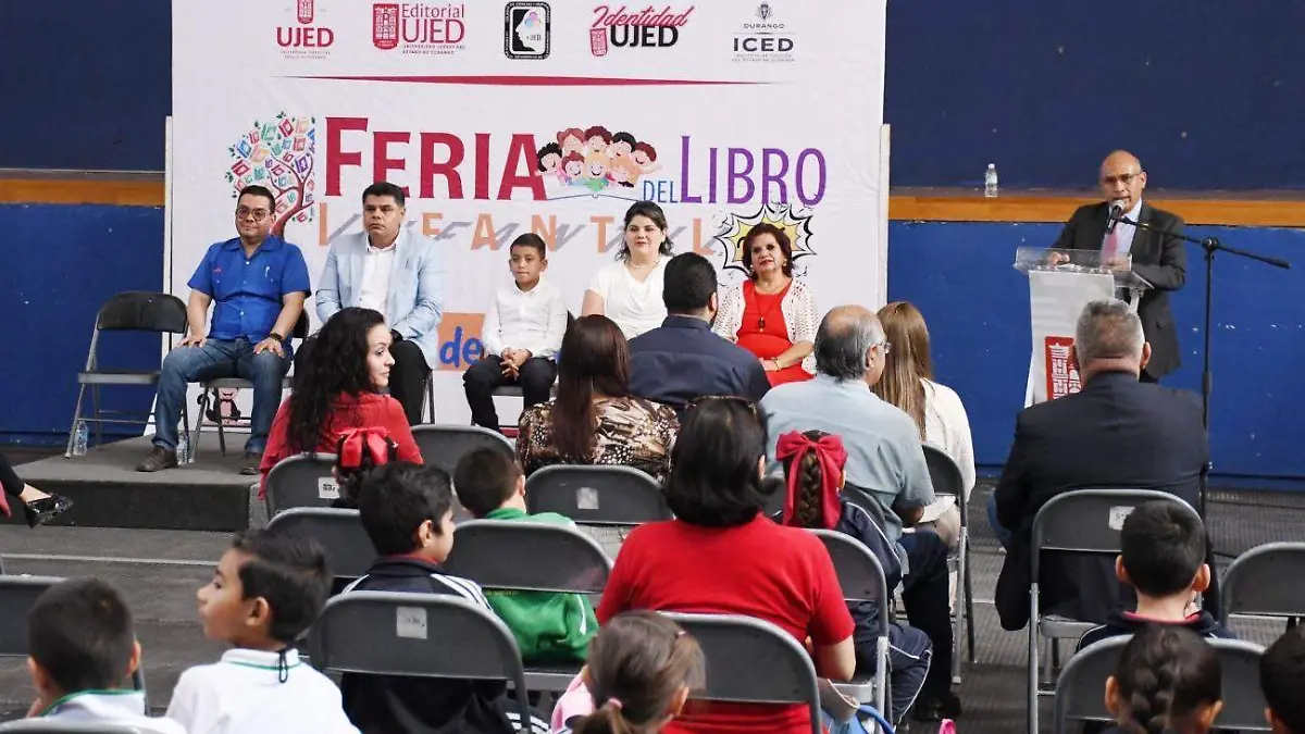 UJED festeja la niñez con Feria Universitaria del Libro Identidad 2026