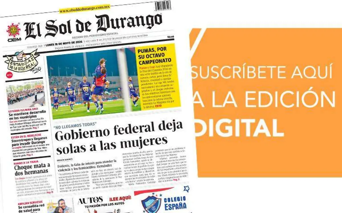 portada 18 de mayo 2026