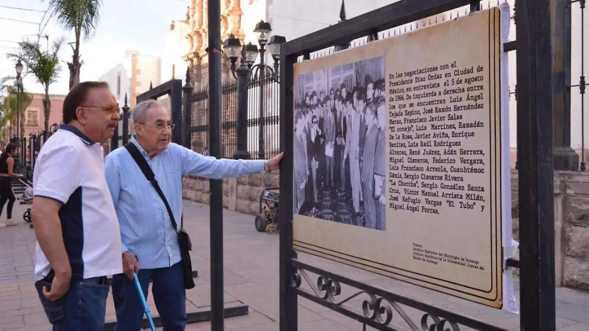 Inauguran exposición sobre el Movimiento Estudiantil de 1966 “Cerro de Mercado” 2