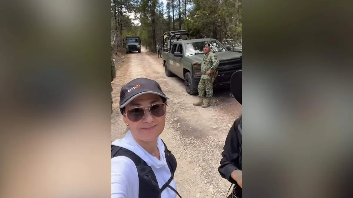 ¿Qué hace la periodista Mónica Garza en Durango?