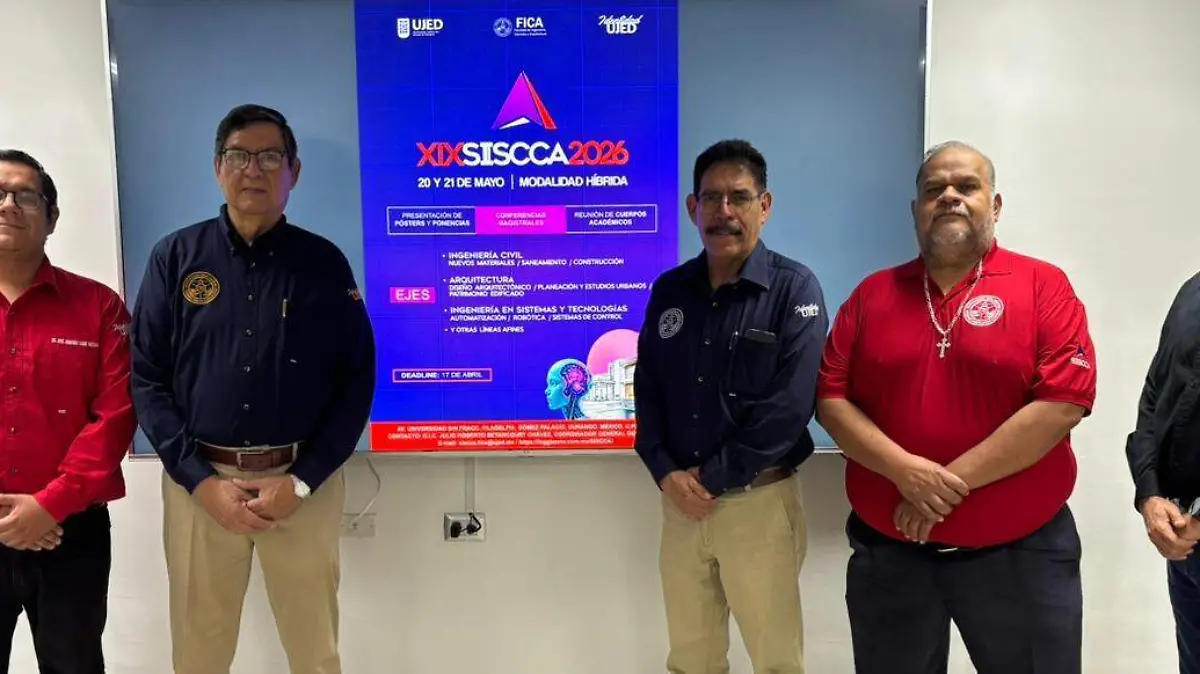 FICA-UJED realiza el XIX Simposio Internacional SIISCCA 2026