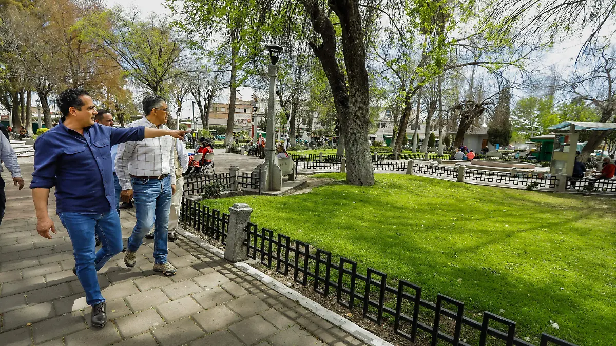 Durango avanza con más áreas verdes, riego y espacios rehabilitados