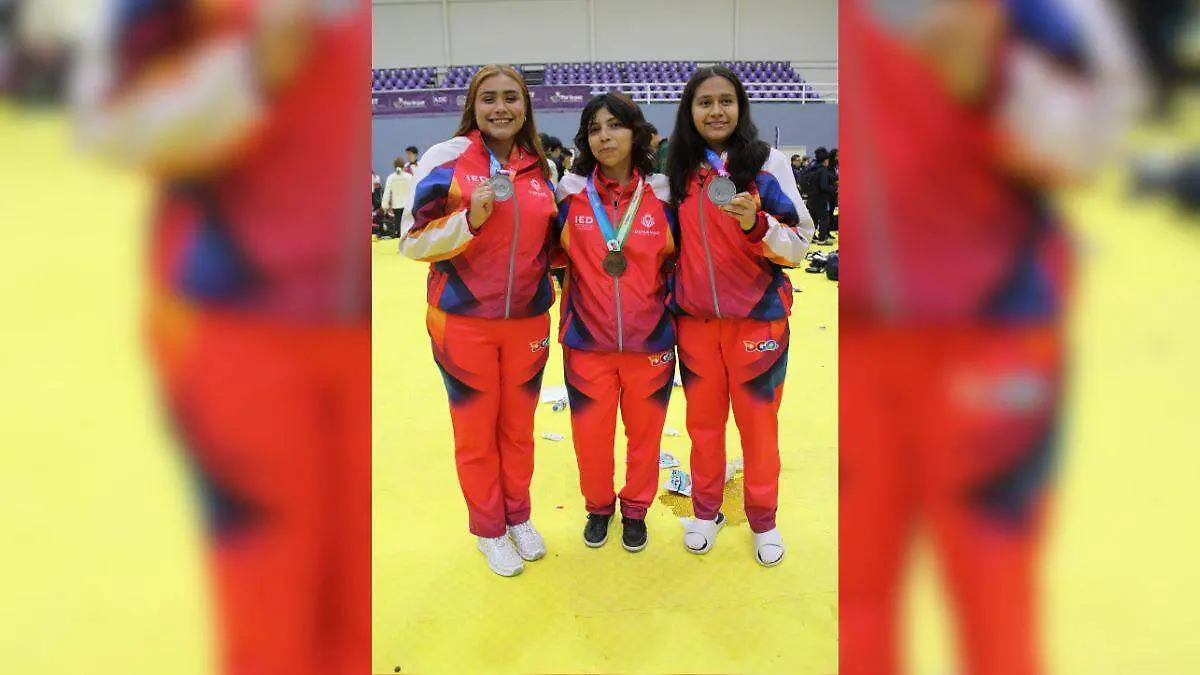 Equipo de taekwondo de Durango en la Olimpiada Nacional