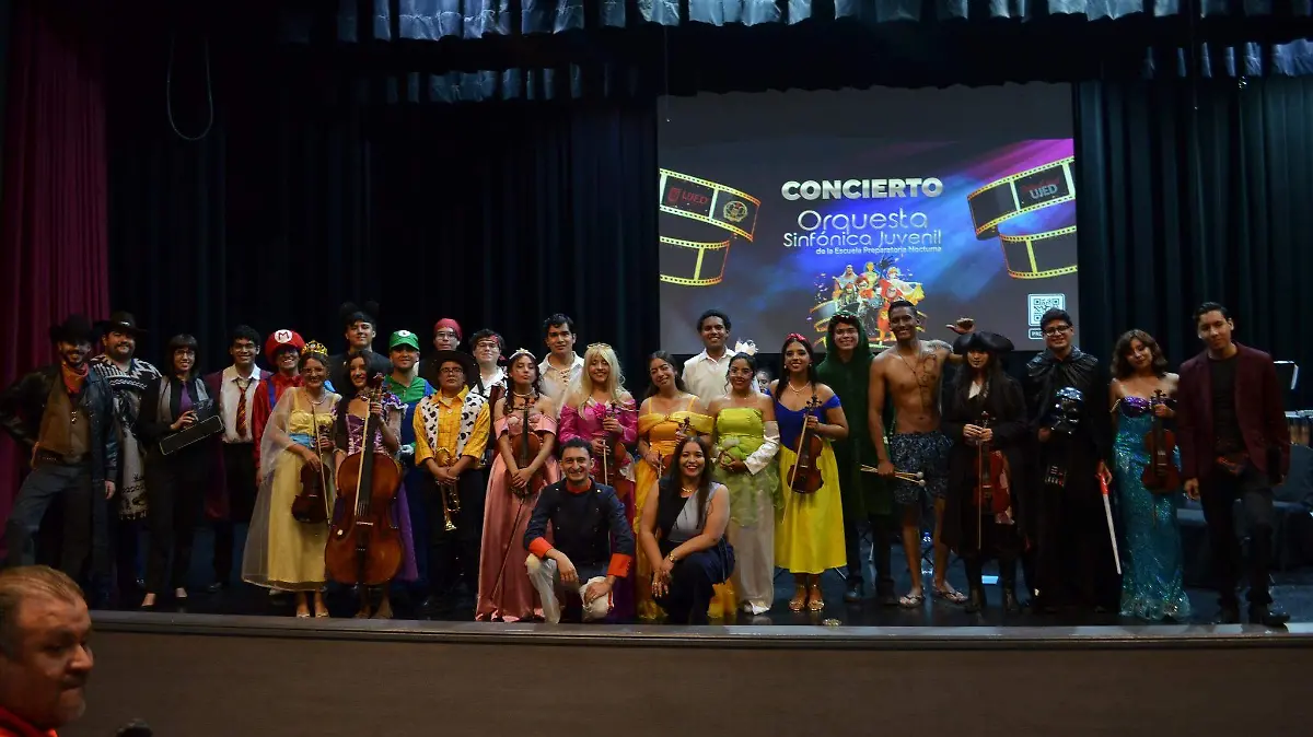 Música, magia y solidaridad en el concierto de la Orquesta Sinfónica Juvenil de la Preparatoria Nocturna 2