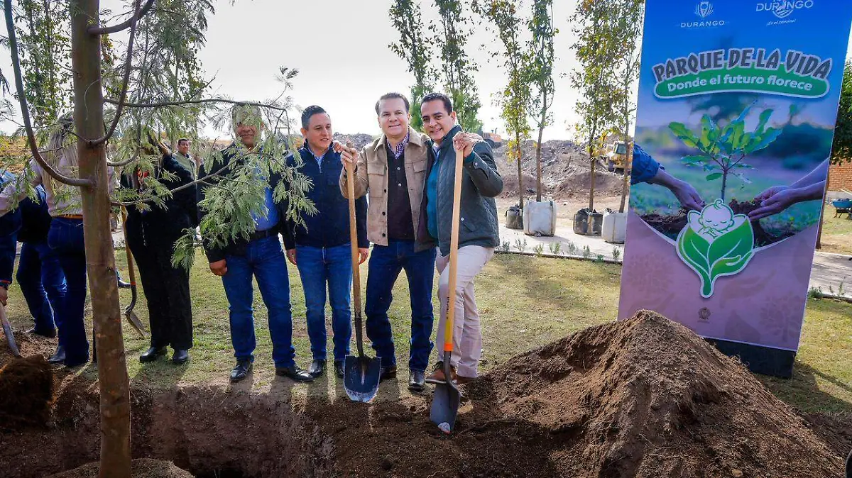 Parque de la Vida en Durango avanza como pulmón verde y espacio de convivencia