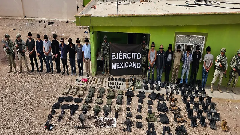 Balacera en Praxedis Guerrero, Durango, deja 15 detenidos