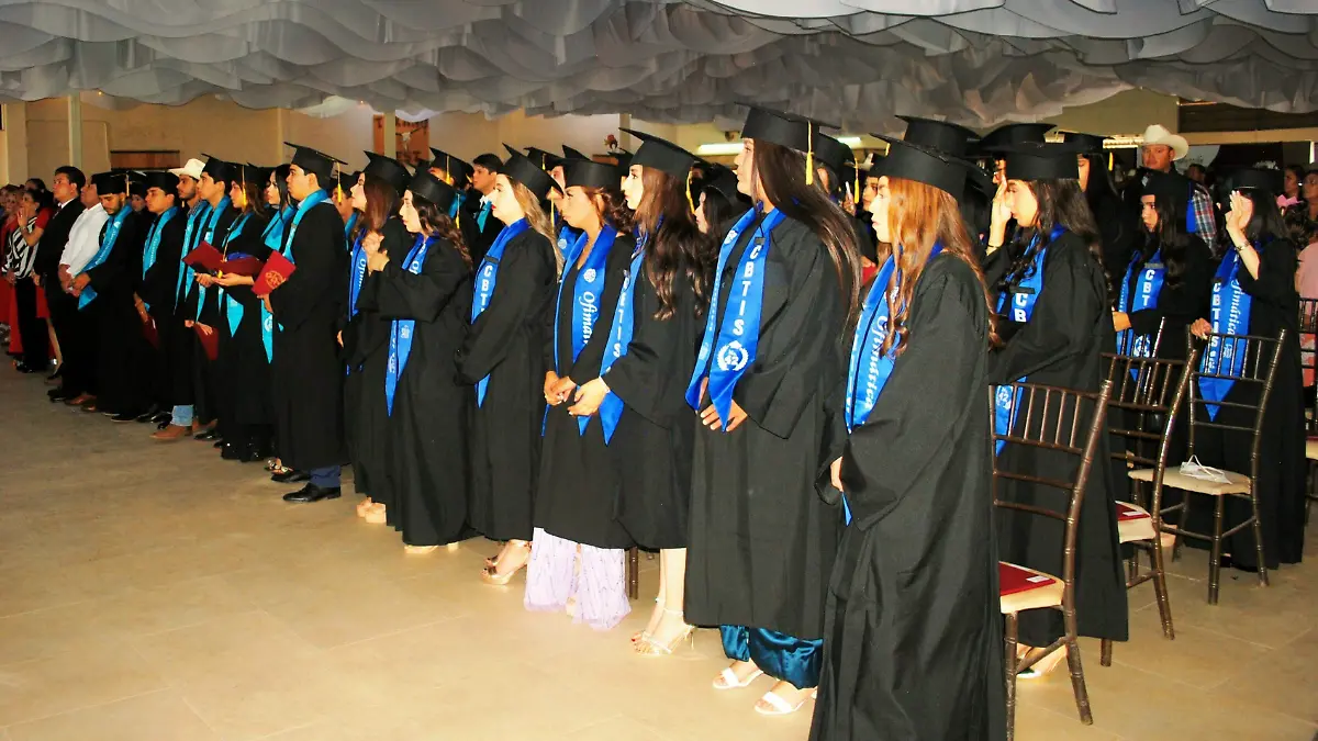 Aspecto de los estudiantes graduados