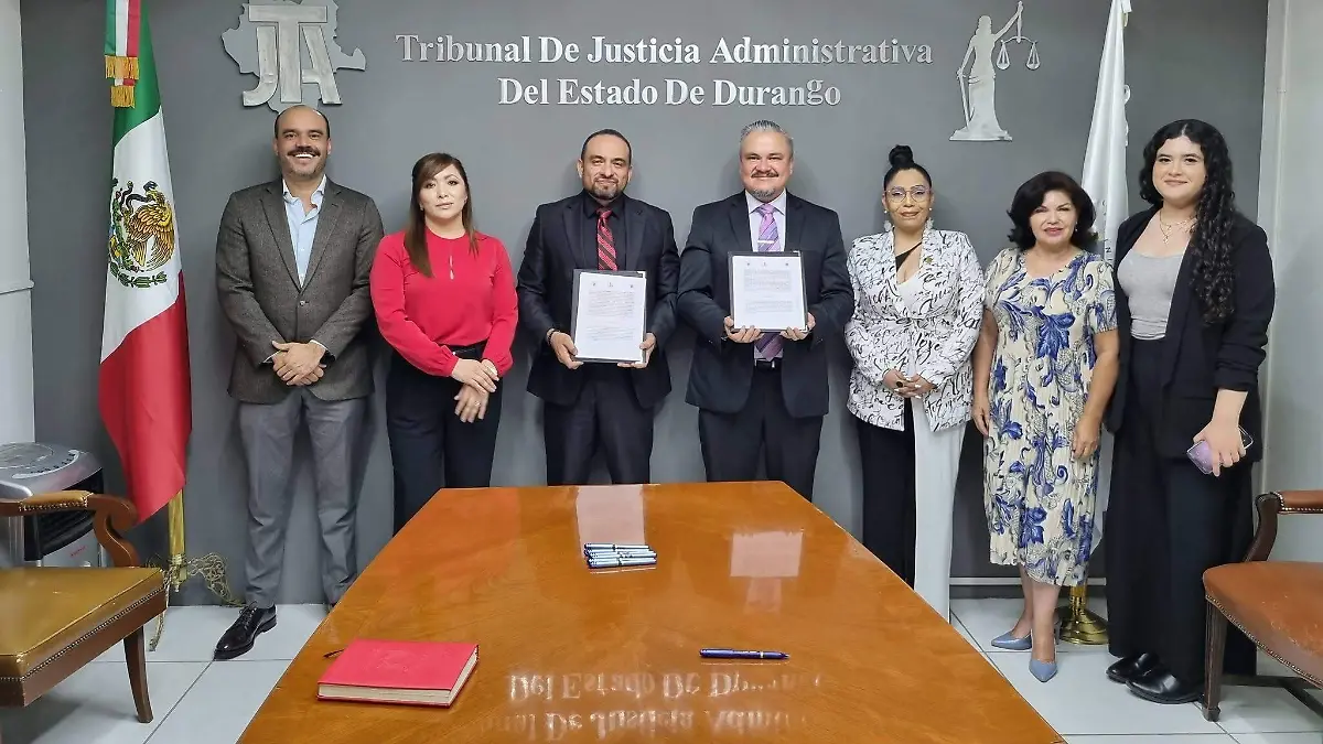 Facultad de Derecho y Ciencias Políticas de la UJED fortalece la vinculación institucional con el Tribunal de Justicia Administrativa