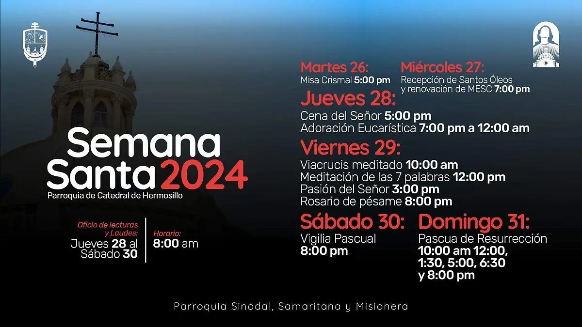 actividades por semana santa 2024