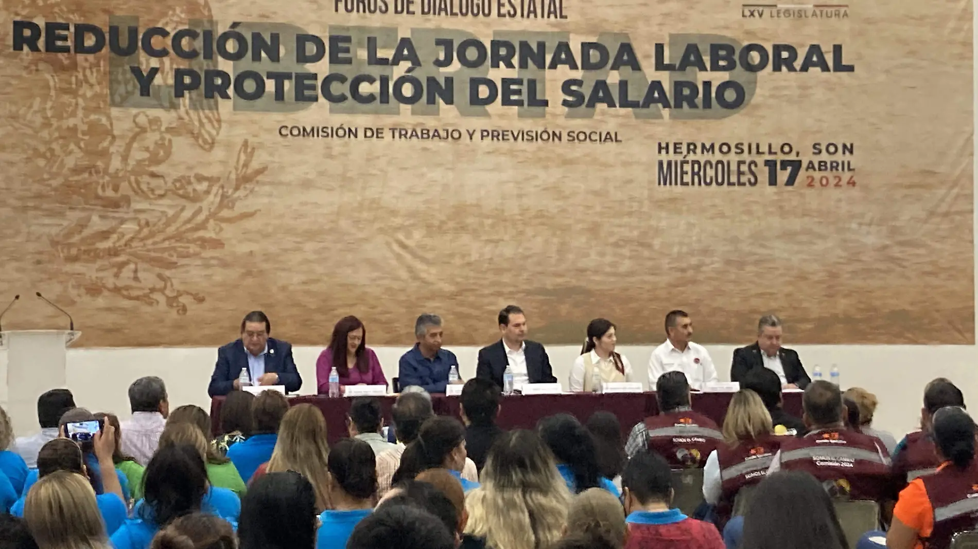 Realiza CTM Sonora Foro para abordar reducción a jornada laboral y mejores salarios