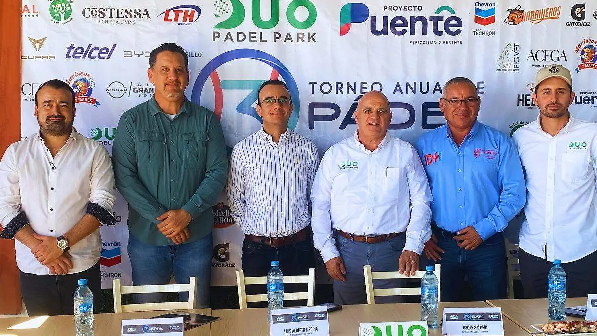 Conferencia Torneo de Pádel
