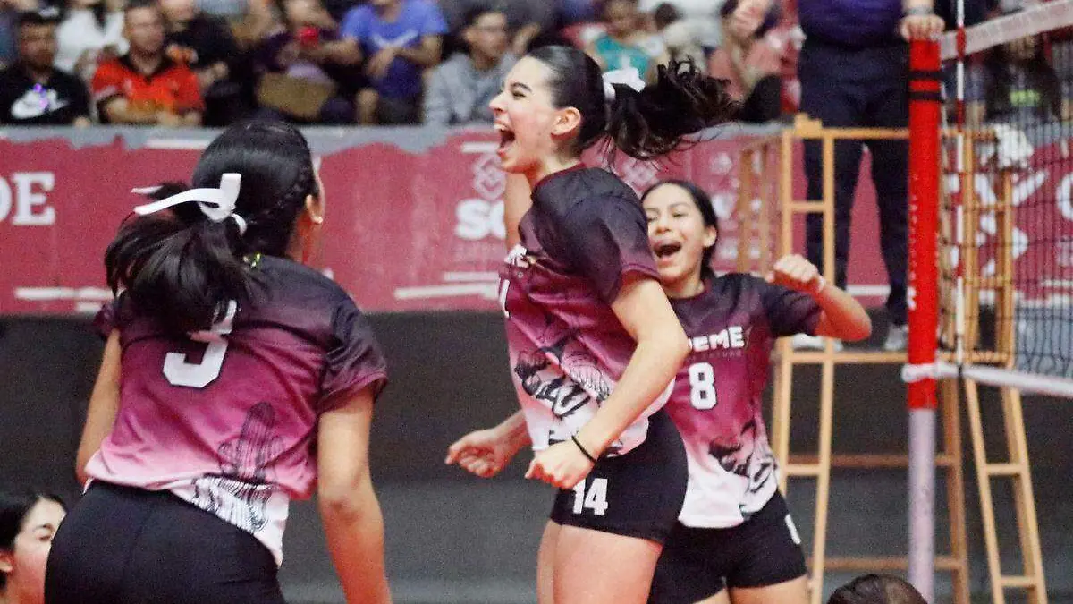 Final de volibol en competencias de Codeson