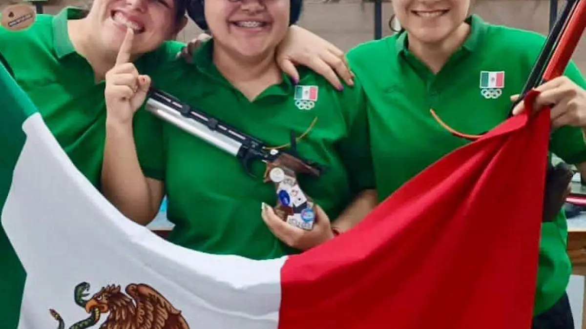 Equipo mexicano de tiro con pistola de aire