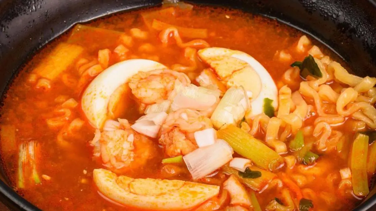 Ramen comida coreana