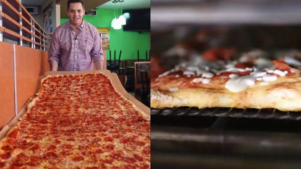 Pizza gigante la Macedonia