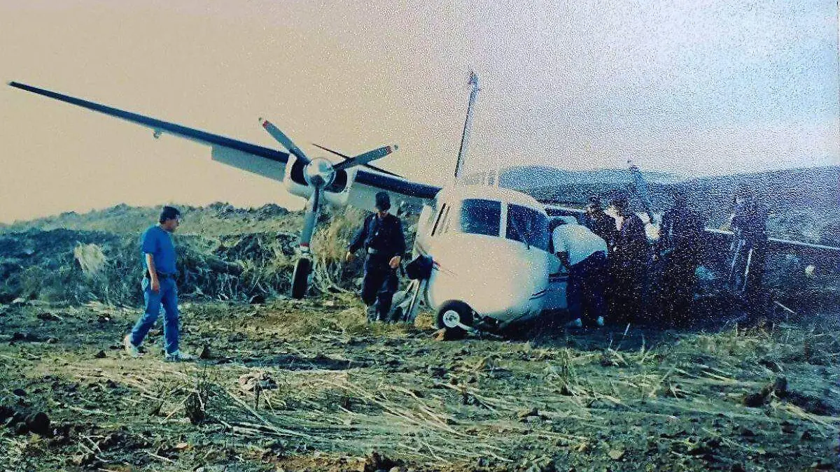 Avión abandonado Adolfo Muñoz Benitez