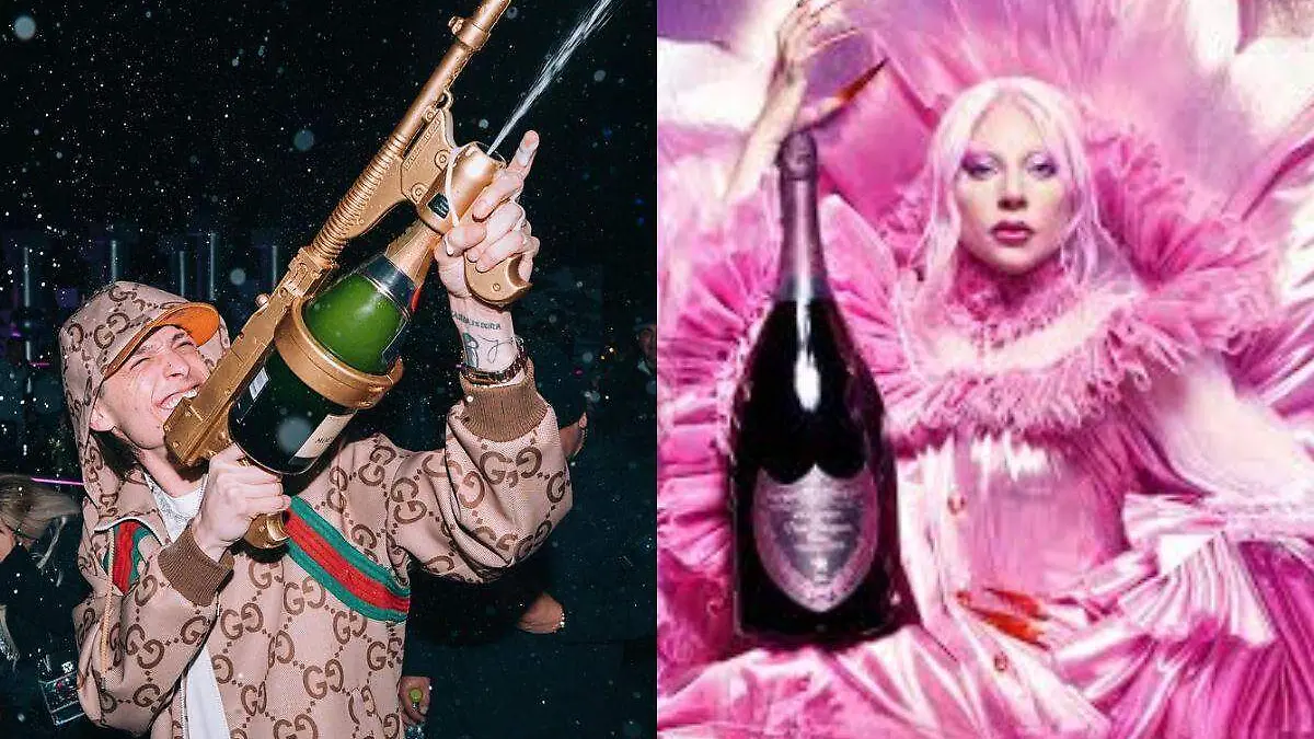 Dom Perignon Lady Gaga - Peso Pluma