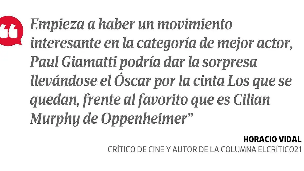 Empieza a haber un movimiento Horacio Vidal