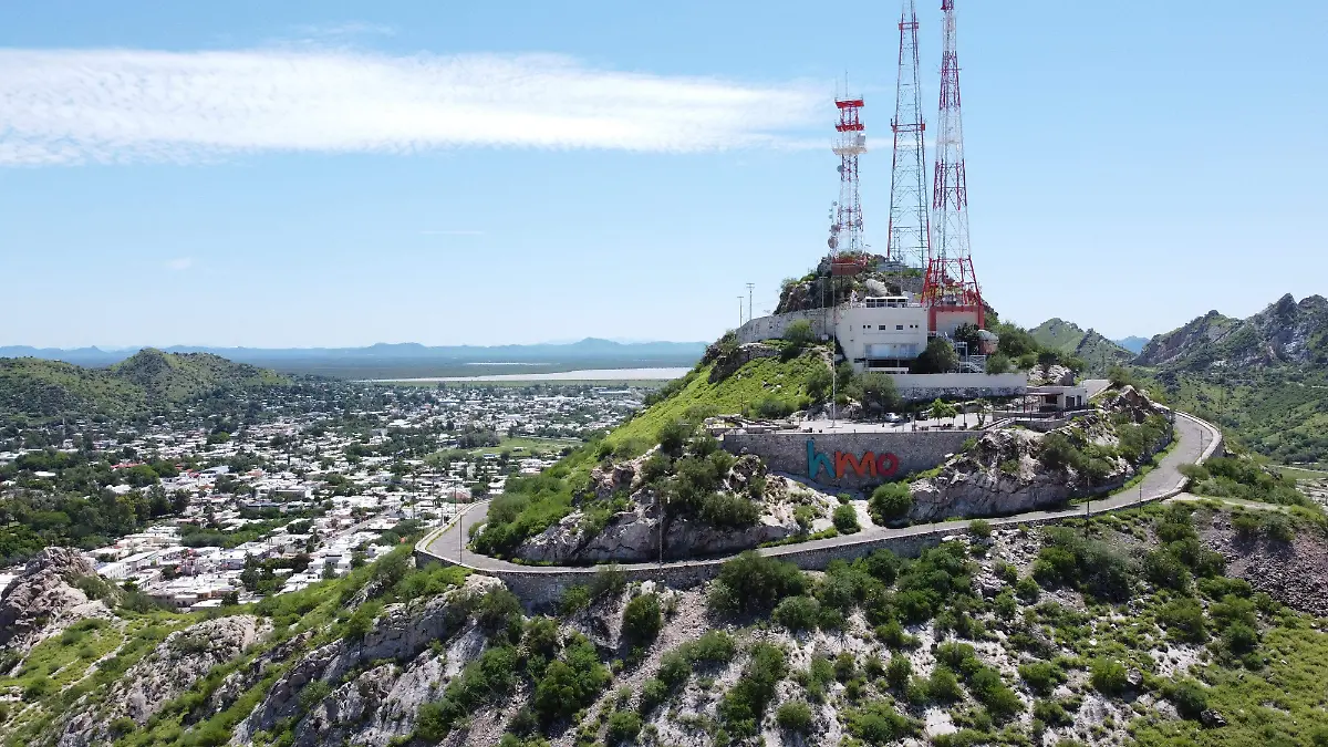 Cerro de la Campana desde las alturas