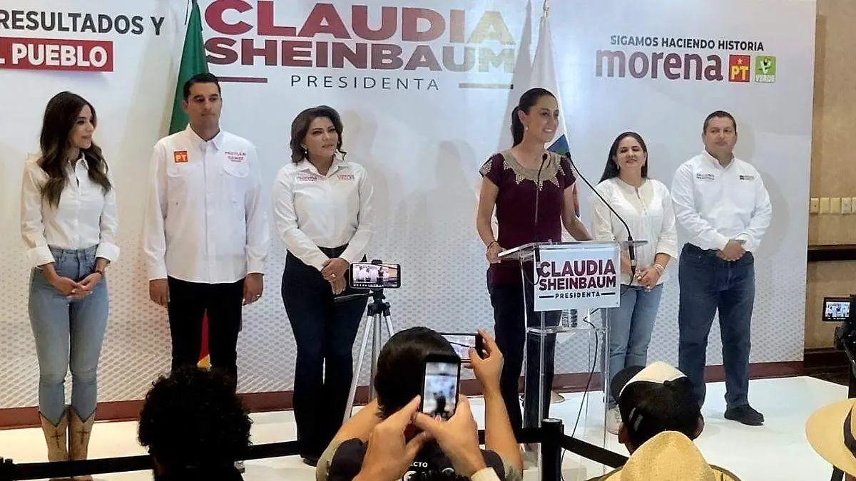 Claudia Sheinbaum en Sonora 