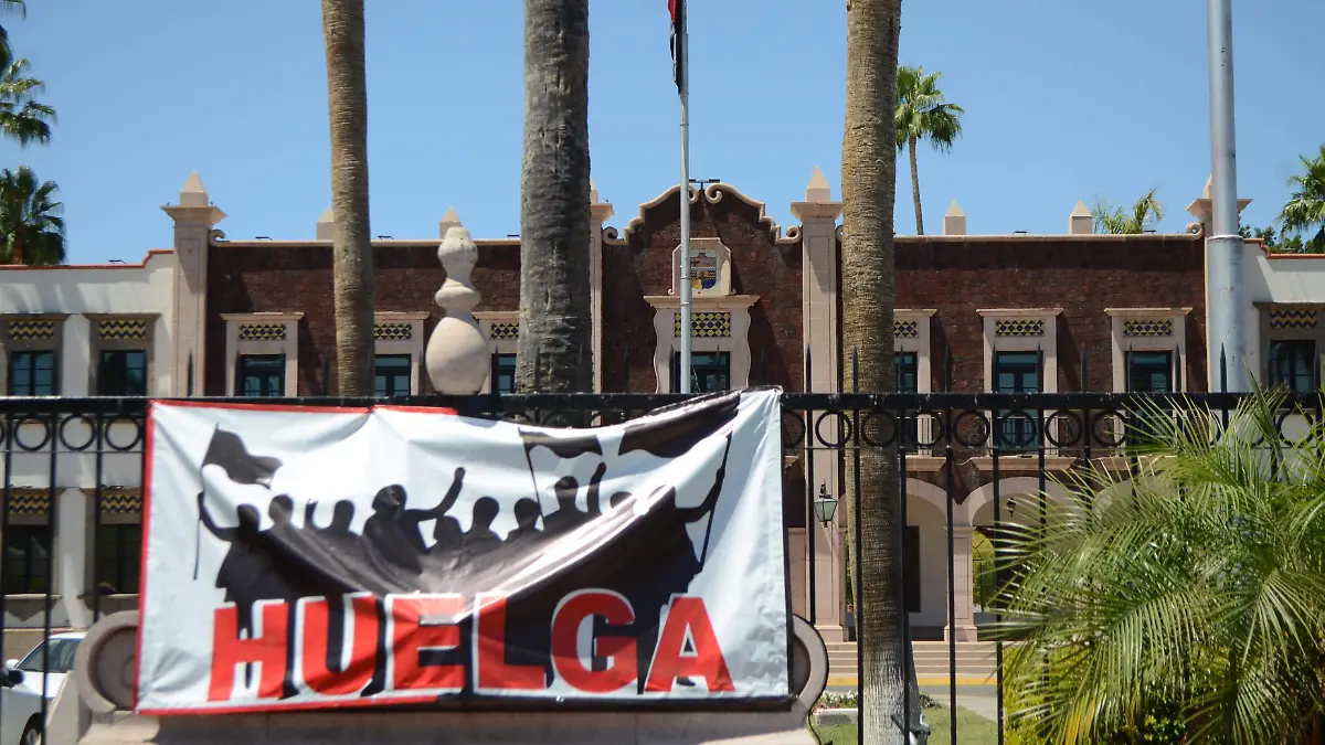 Huelga en la Unison 2