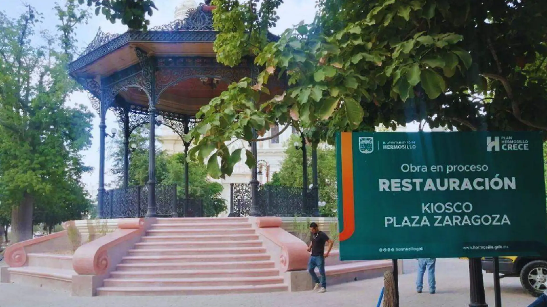 Restauración Kiosko Plaza Zaragoza