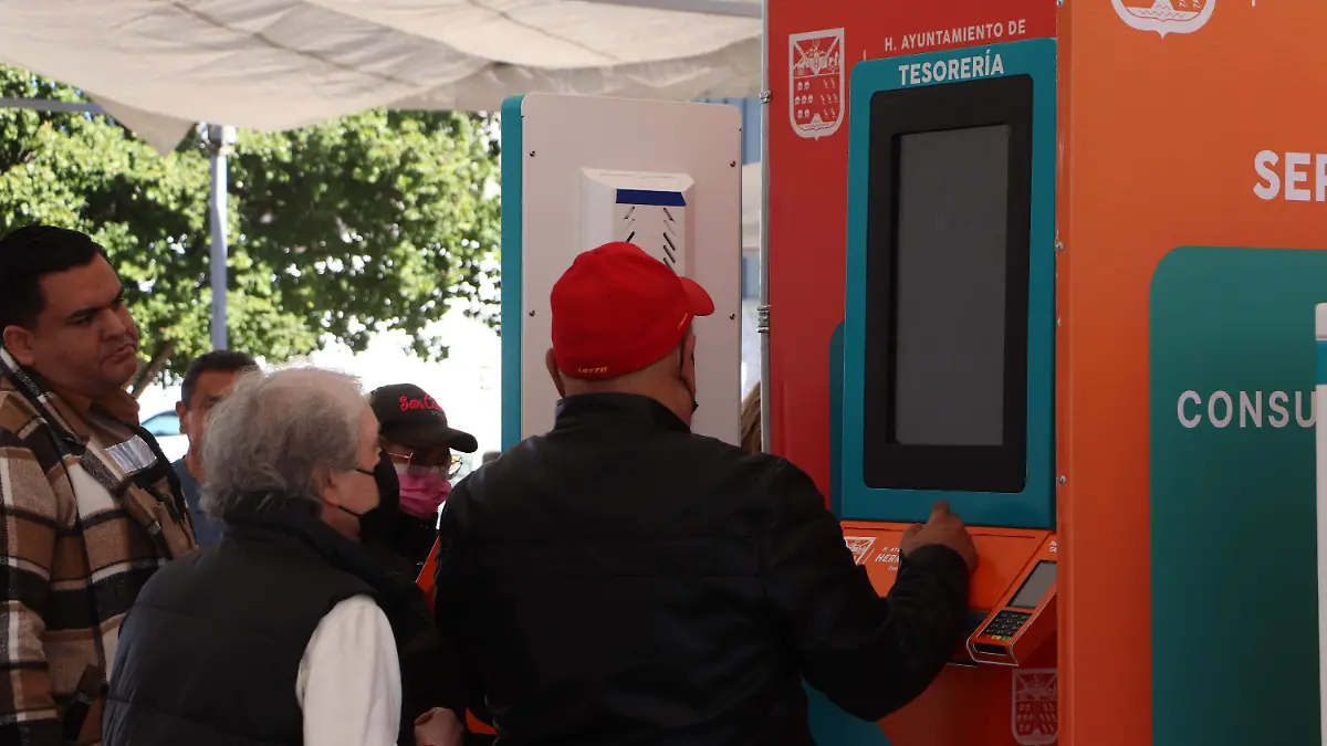 Drive thru tesorería municipal