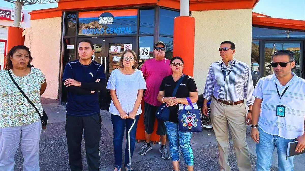 Vecinos del norte en Agua H