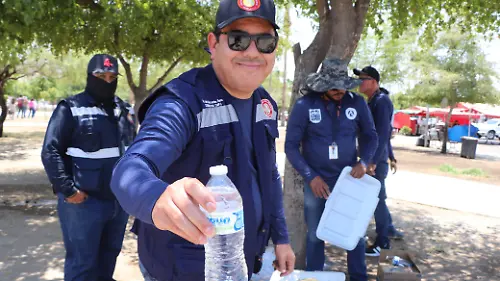 Entrega de agua