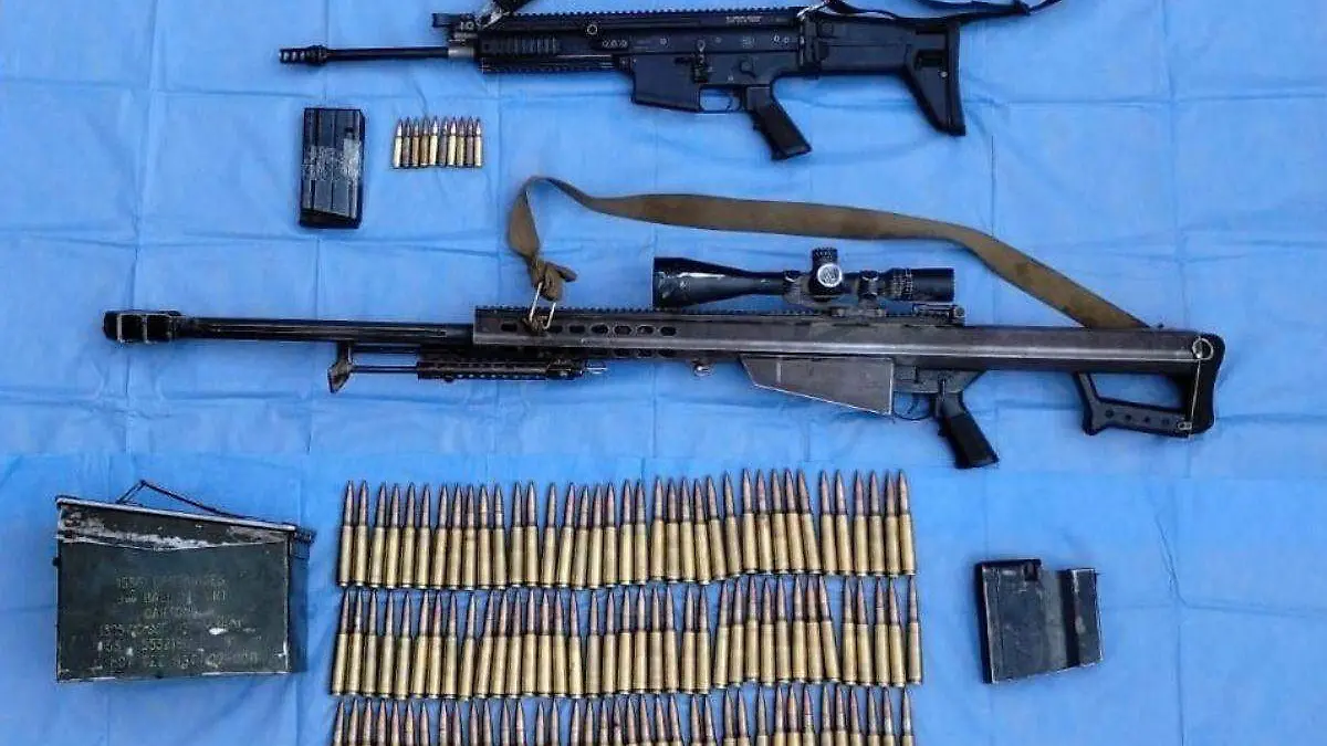 Armamento decomisado