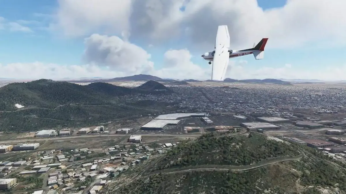 Cerro de la campana en Flight Simulator