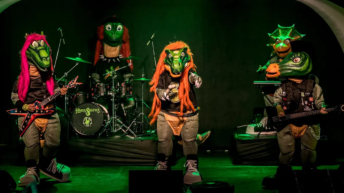 Los Heavysaurios-Portada