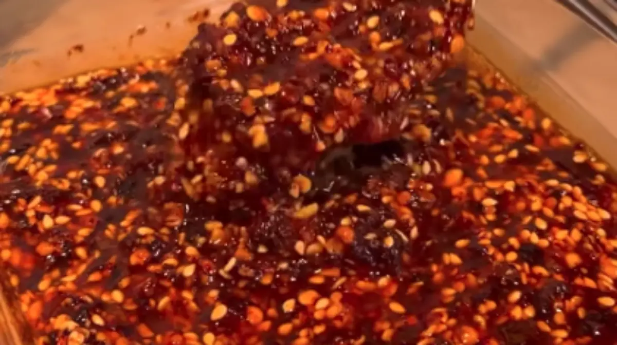 preparación de salsa macha