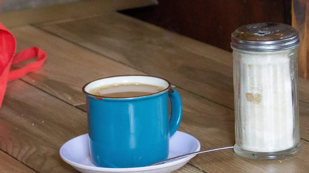 Taza de café y azúcar 