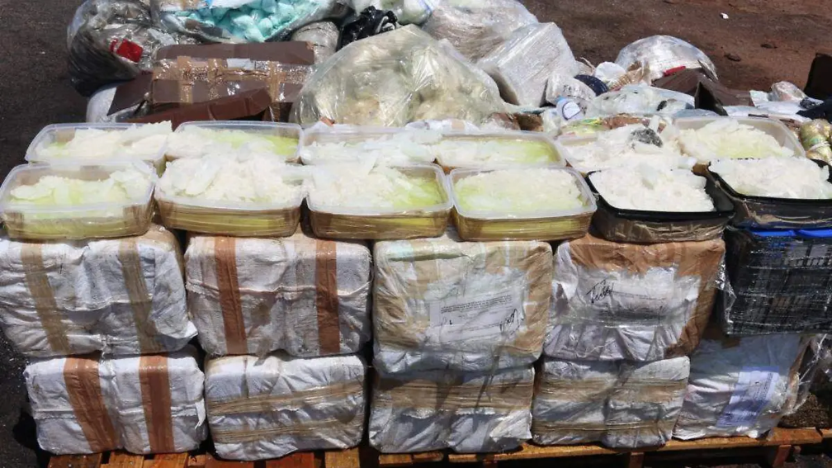 Incineración de droga