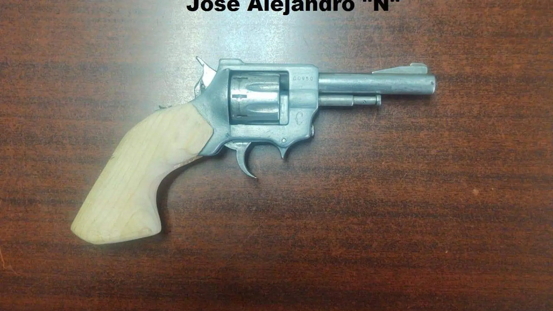 Le fue decomisada un arma de fuego