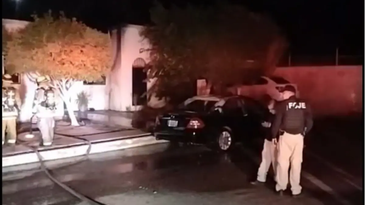 Queman la casa y el carro de un Policía Municipal en Guaymas