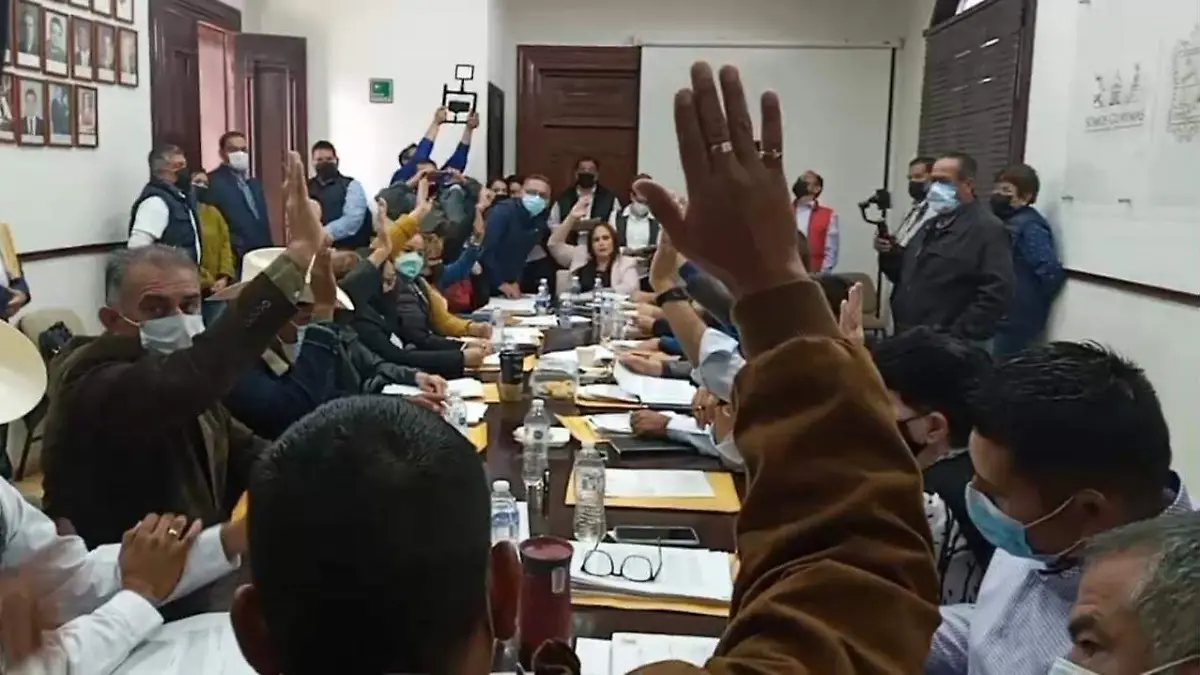 REUNIÓN DE CABILDO EN gUAYMAS