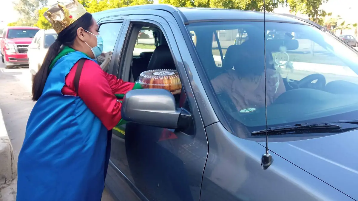 Rosca de reyes en Hermosillo