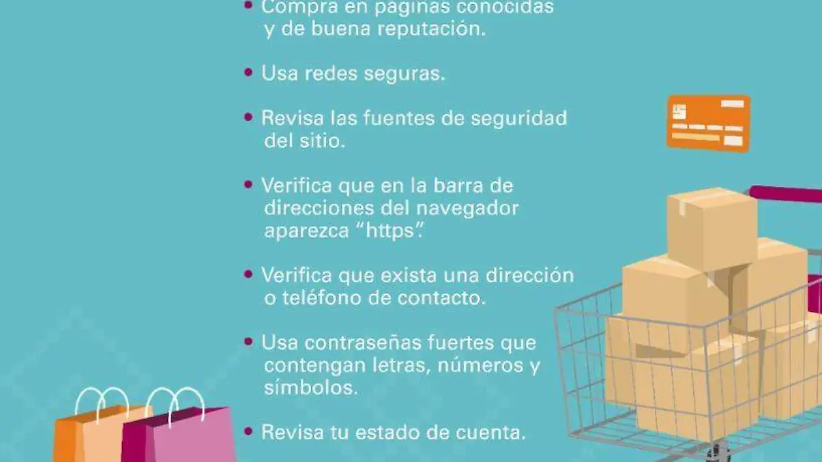 La recomendación de la Unidad Cibernética es que tus contraseña contengan letras, números y símbolos