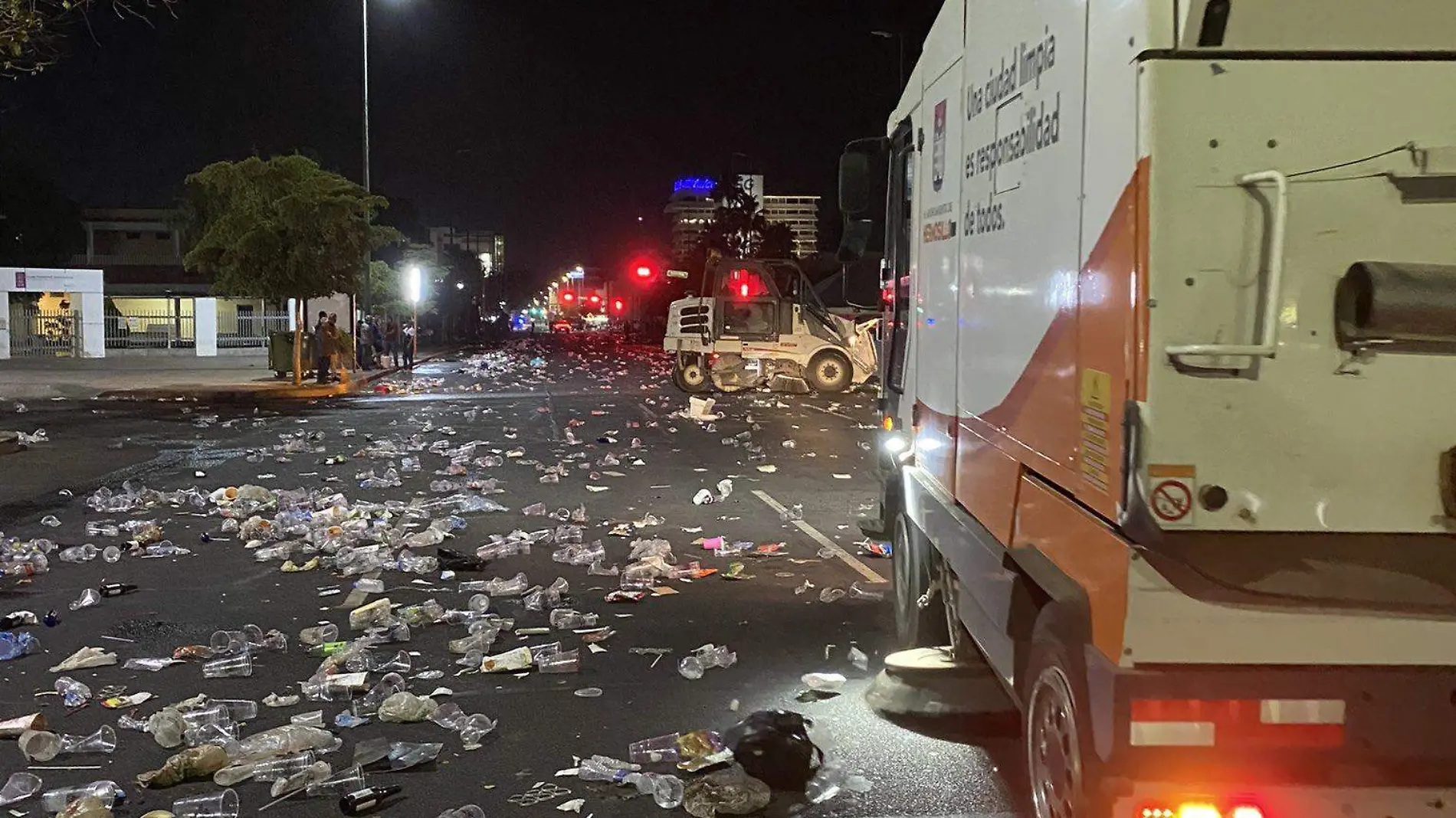 Basura en las Fiestas del Pitic