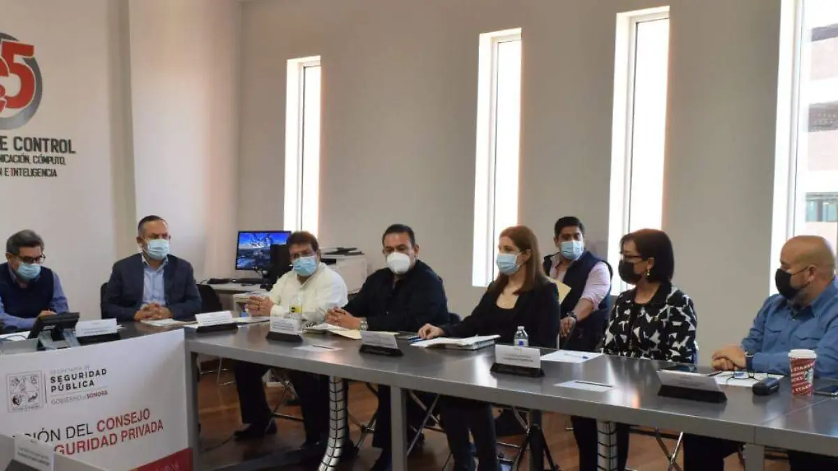 Reunión de representantes del gobierno con el sector de la Seguridad Privada