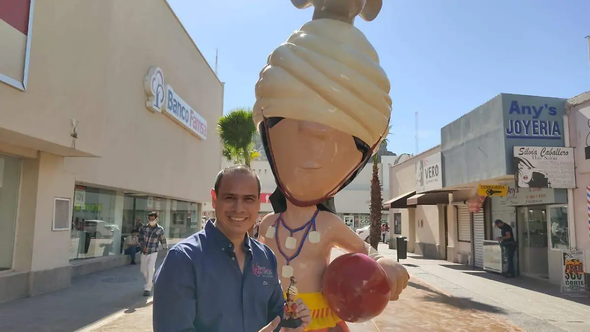Andador del Centro Danzante yaqui venadito Miguel Ángel Figueroa