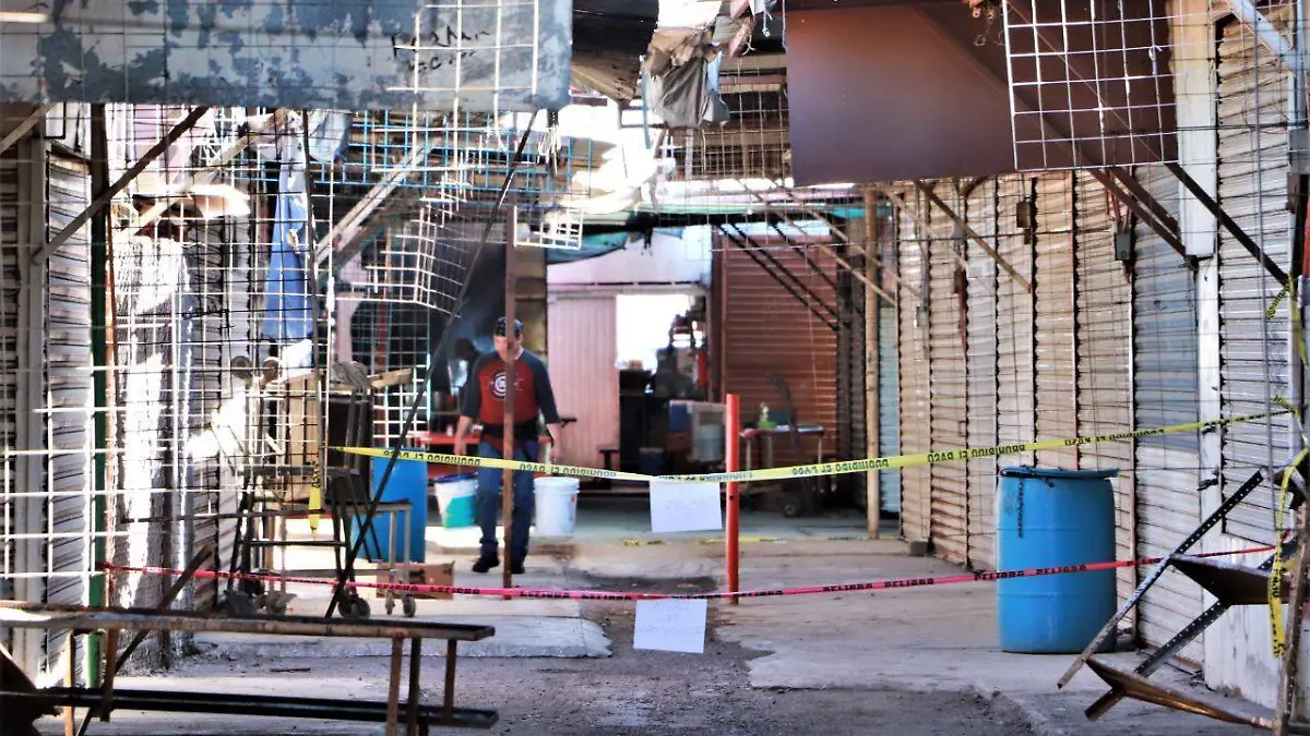 El incendio en el tianguis ocurrió el pasado miércoles