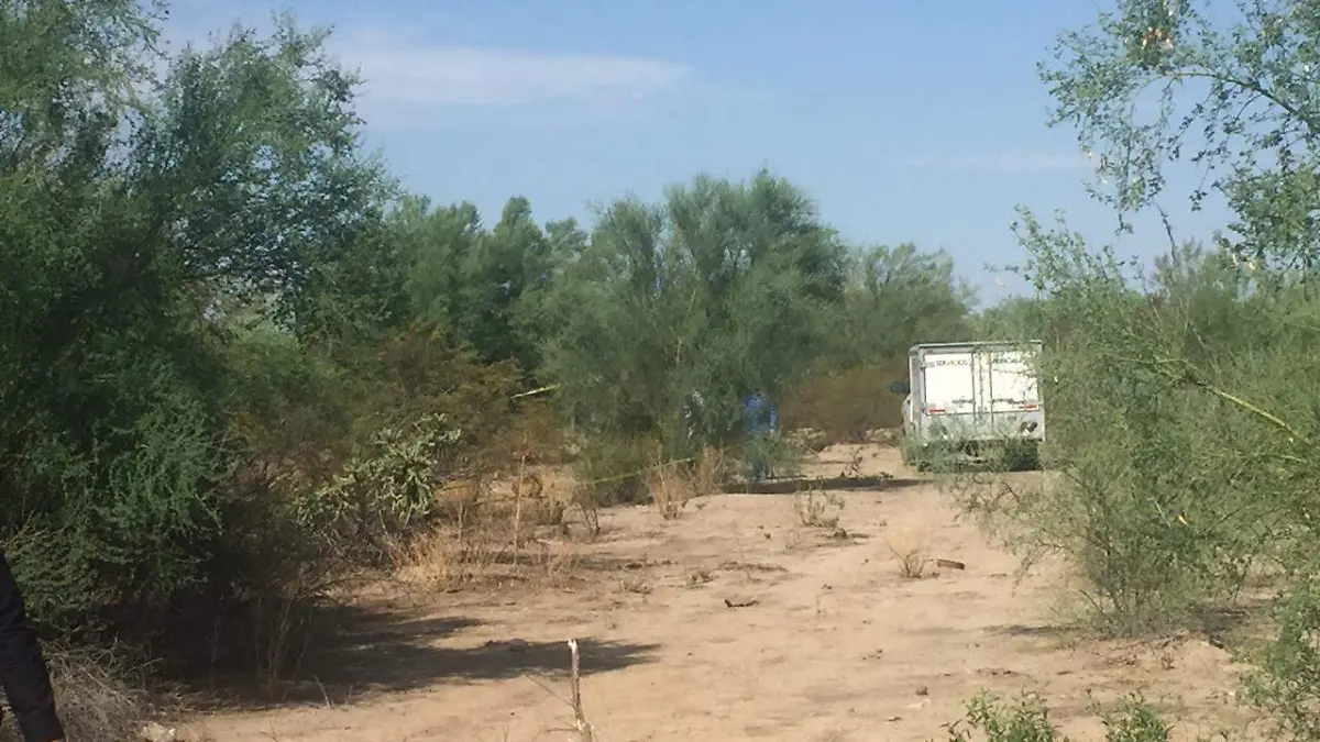 Nota policiaca terreno baldío Norte