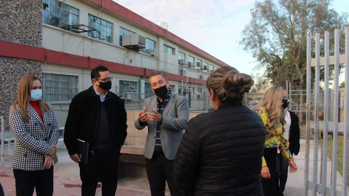 José Luis Alomía y  Aarón Grageda