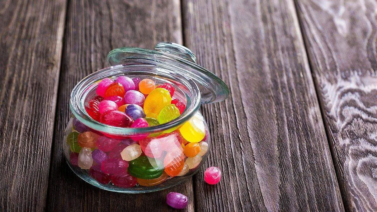 Frasco de dulces 