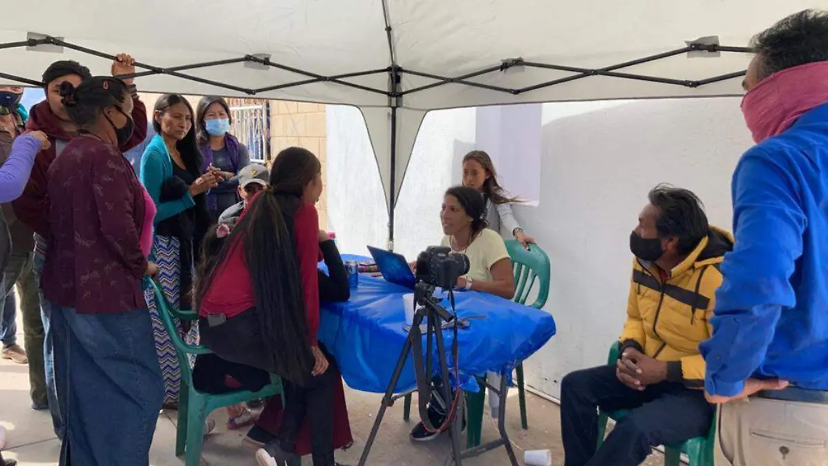 Censo en comunidad Comcaac 